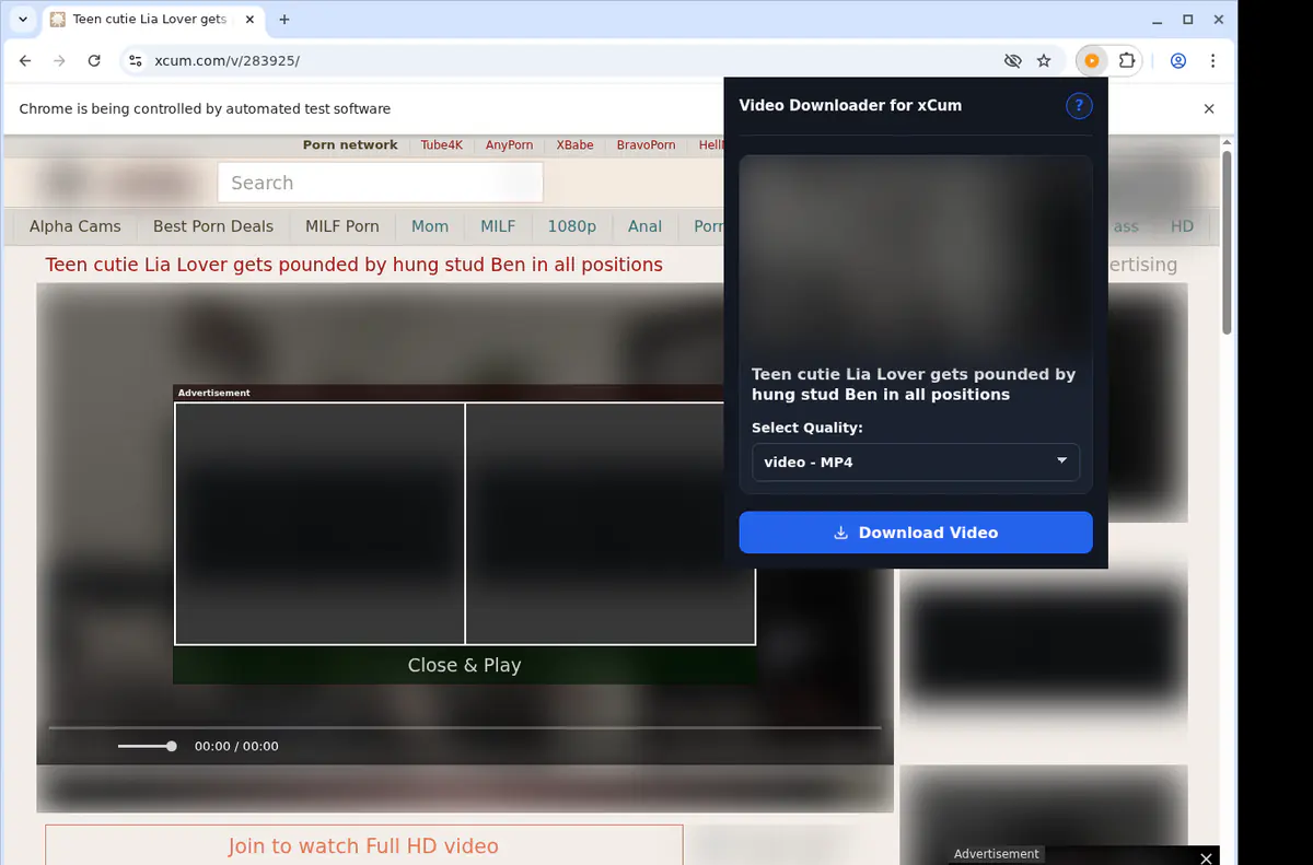 Xcum Video Downloader screenshot 3