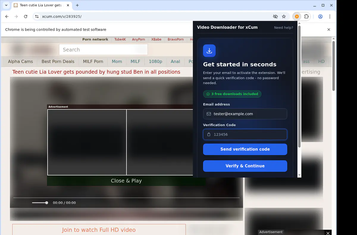 Xcum Video Downloader screenshot 4